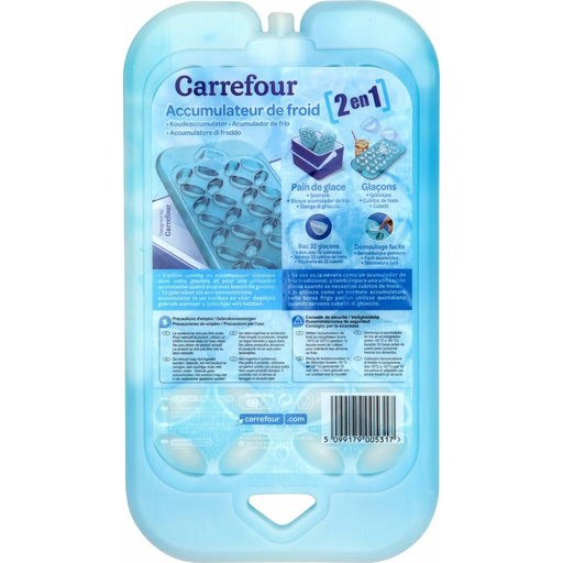 [5099179005317] CARREFOUR Acumulador de frio bloco de gelo l'unité
