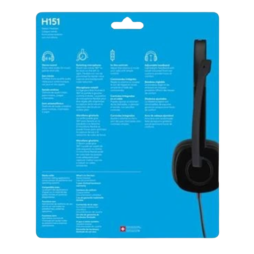 [5099206057333] LOGITECH H151 Stereo Headset multi-device with integrated controls