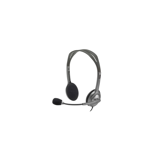 [5099206057340] LOGITECH H111 Wired Headset Office/Call Center Grey