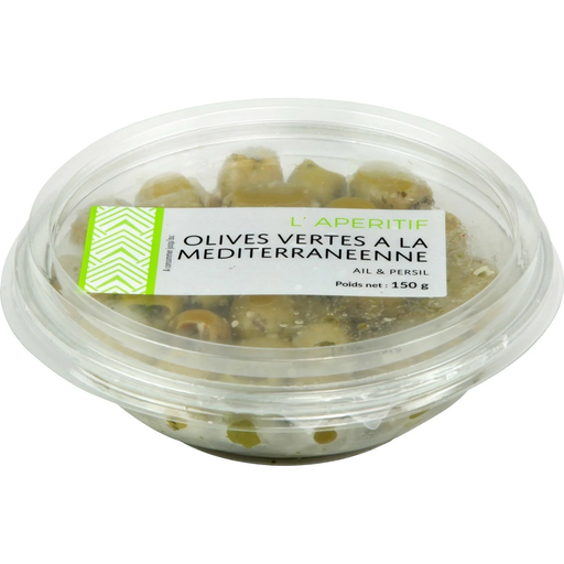 [5201310004909] PERSIL Green olives with garlic and parsley 150 g