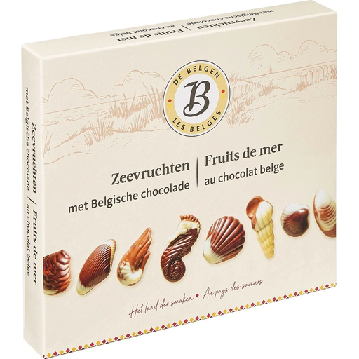 [5400101077379] FRUITS Sea shell chocolate assortment 250 g