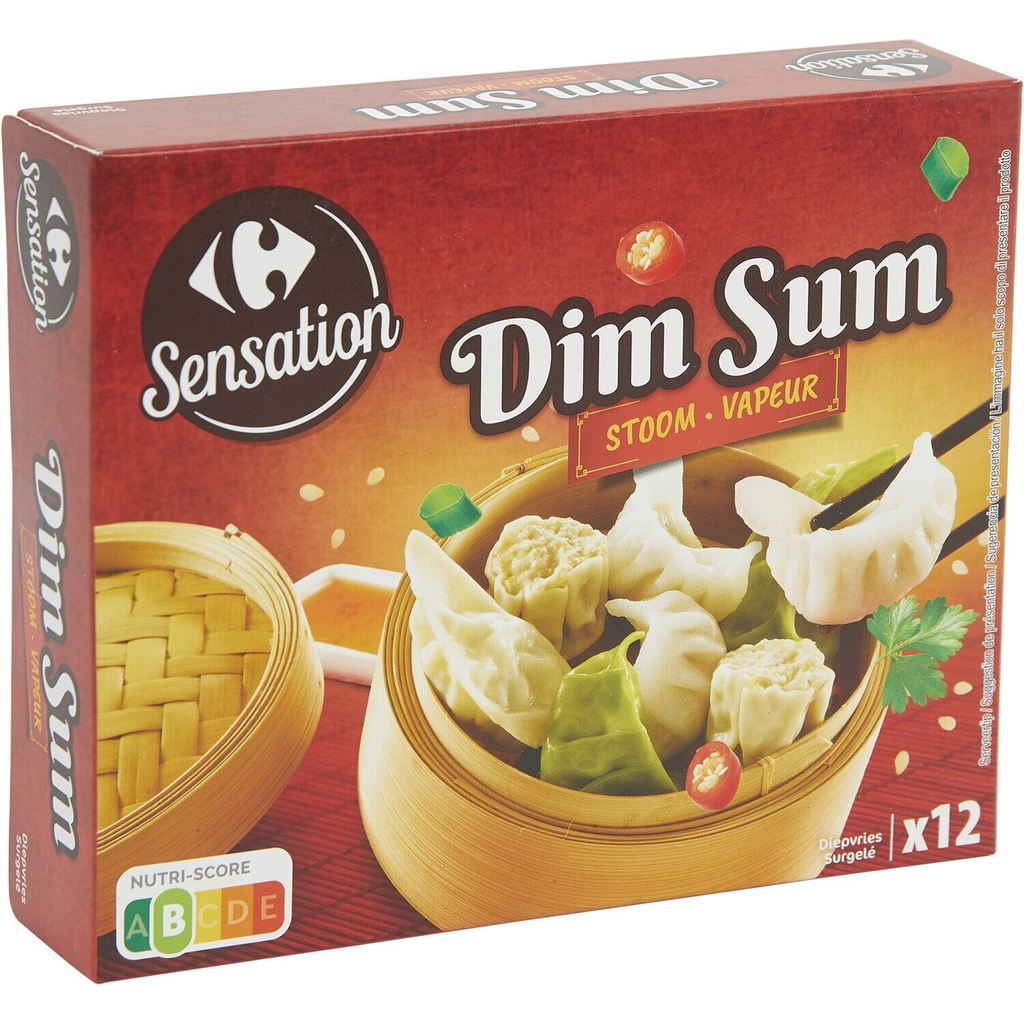 CARREFOUR Dim Sum surtido vapor SENSATION 270 g