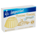 IMPERIAL Pudding powder entremets non sucré parfum vanille 5 sachets de 30 g