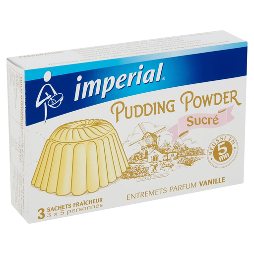 [5410056011236] IMPERIAL Vanilla Pudding Dessert Mix 3 sachets of 60 g