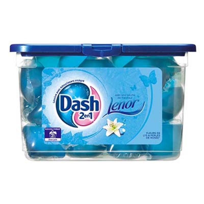 DASH Detergente 2En1 Ecodos Lirio X21