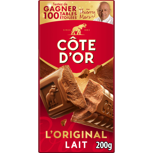 [5410081200551] COTE D'OR L'Original Milk Chocolate Bar 200 g