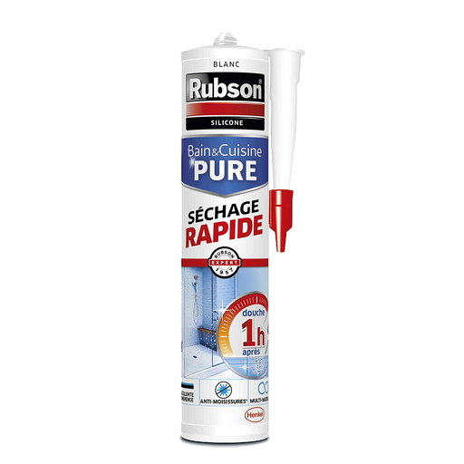 [5410091673703] RUBSON Mastic B&C Pure Secagem Rápida Branco 280 ml