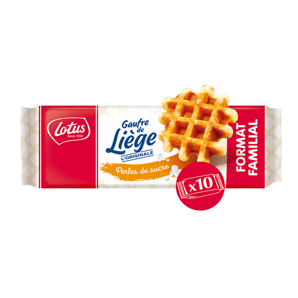 LOTUS Gaufre de Liège Format Familial 450 g