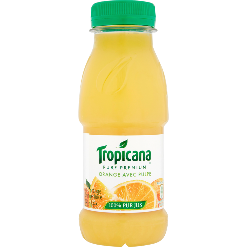 TROPICANA Sumo de laranja com polpa 25 cl