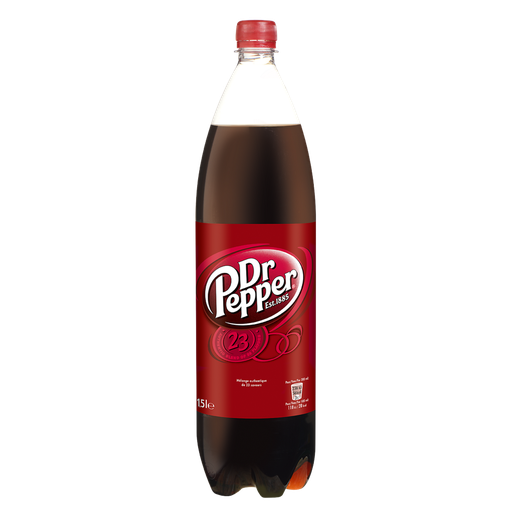 [5410221166600] DR PEPPER Soda Cola réduit en calories 1.5 L