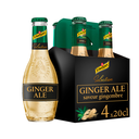 SCHWEPPES Boisson gazeuse Ginger Ale Selection 4x20 cl