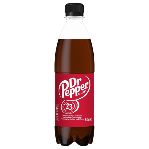 [5410221506604] DR PEPPER Soda Cola réduit en calories 0.5 L