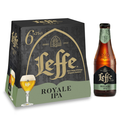 [5410228243281] LEFFE Cascade IPA Blonde Beer 6 bottles of 25 cl