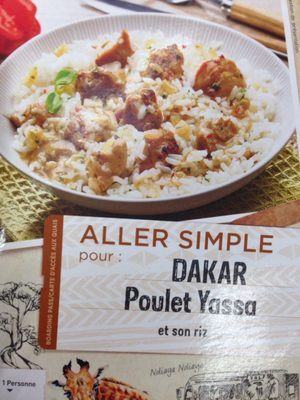 [5410238938252] SALMON'EST Dakar Frango Yassa 400 g