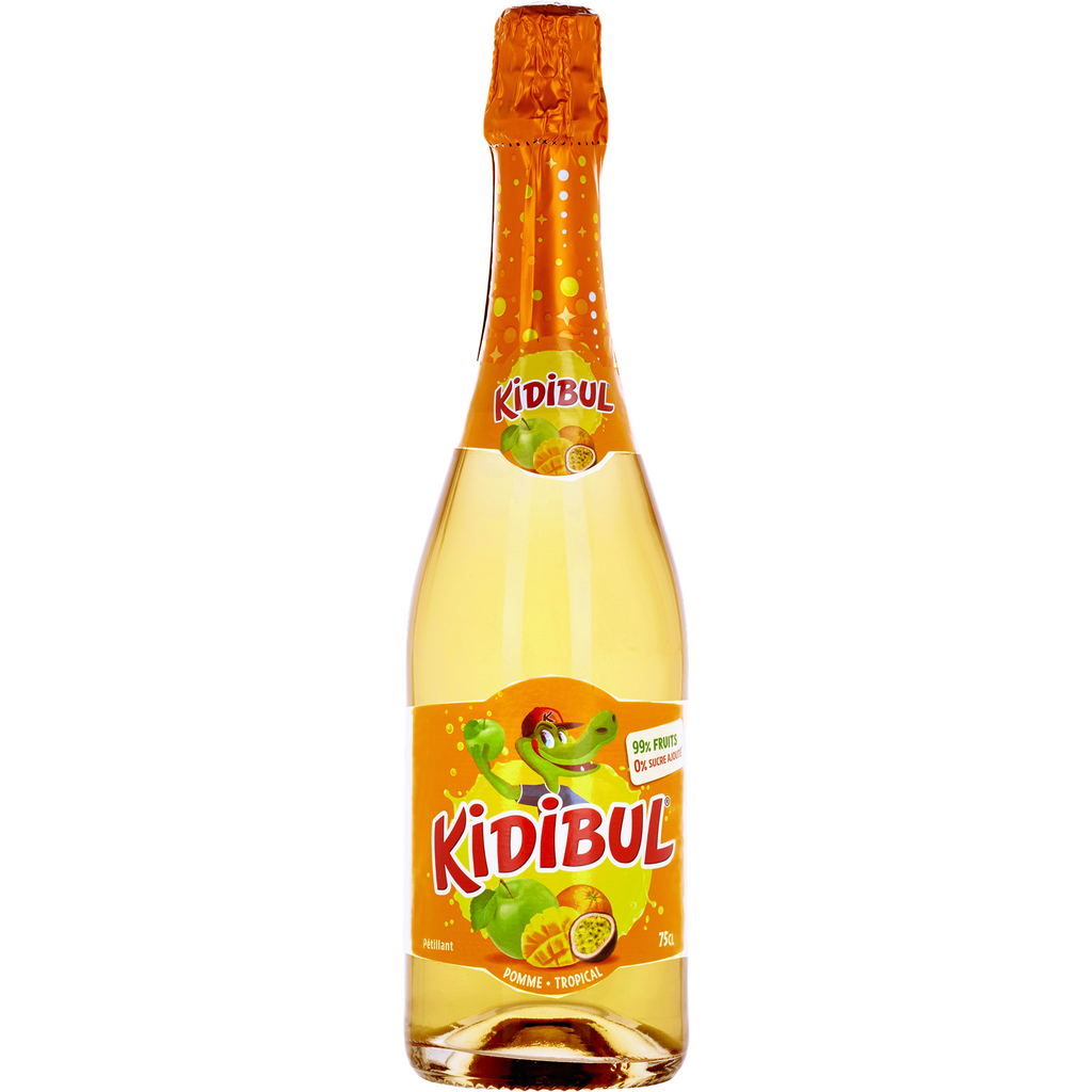 KIDIBUL Sparkling apple tropical drink 0.75 L