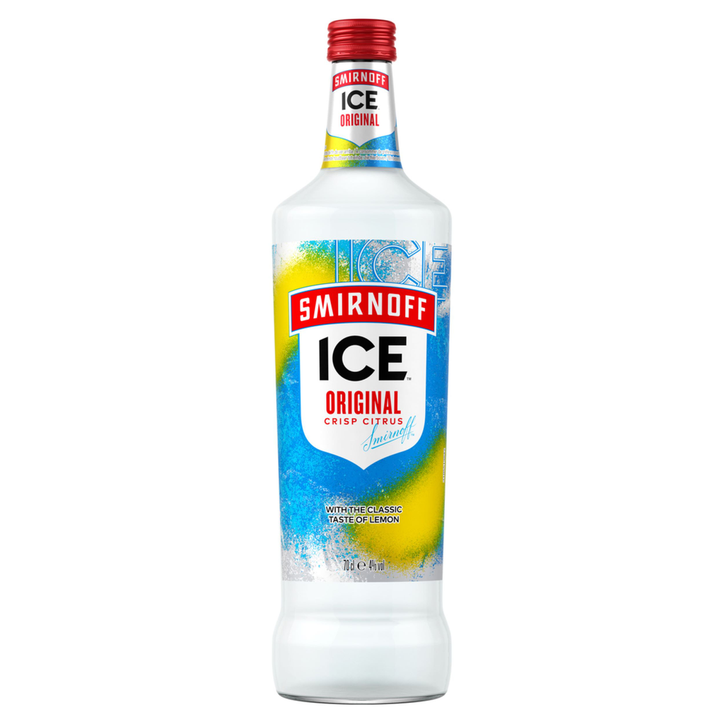 SMIRNOFF Bebida alcohólica gaseosa a base de vodka ICE 0.7 L