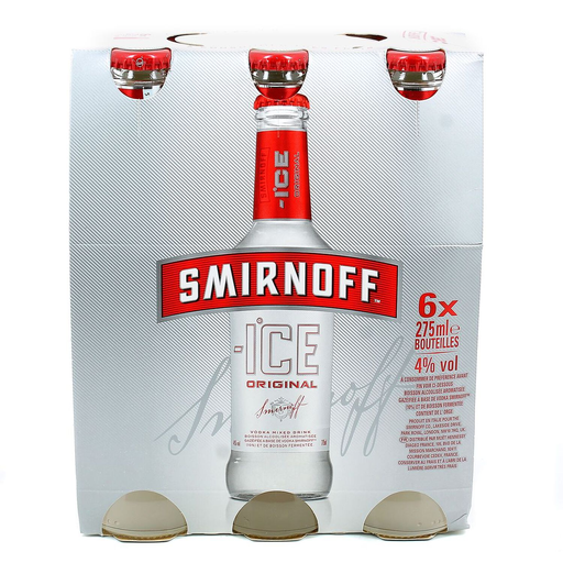 [5410316947145] SMIRNOFF Vodka-based alcoholic beverage 6 x 27.5 cl
