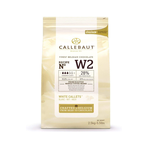 [5410522516777] BARRY Callebaut Select 28% White Chocolate 2500 g