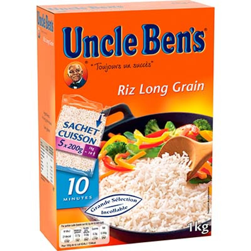 [5410673000910] UNCLE BENS Arroz Grano Largo 1 kg