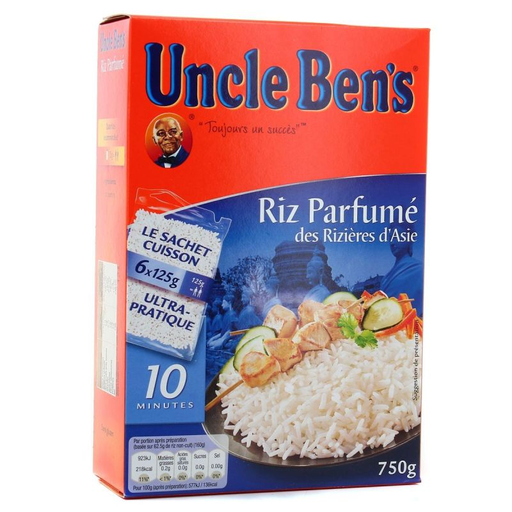 [5410673001740] UNCLE BENS Arroz Perfumado Riziere 125Gx6
