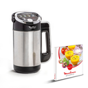 MOULINEX Easy Soup Heated Blender 4 Programmes Black/Stainless Steel LM841810