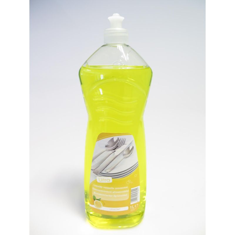 1P Dishwashing Liquid 18% Active Matter Lemon 1 L
