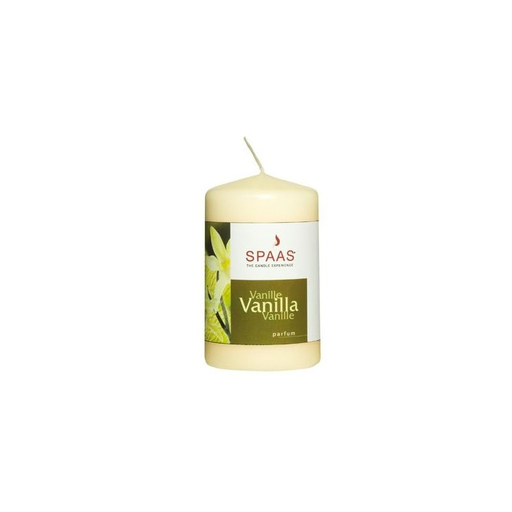 [5411708058906] SPAAS KAARSEN Vanilla Scented Cylinder Candle