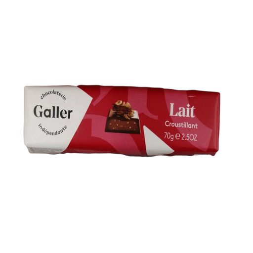 [5412038385304] GALLER Milk Chocolate Crispy Bar 70 g