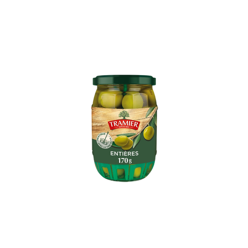 [3017239003808] TRAMIER Aceitunas verdes enteras 170 g