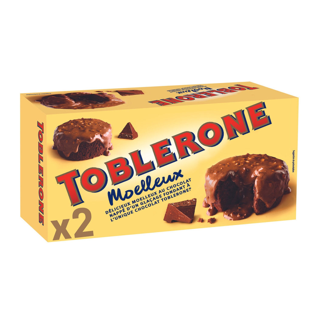 TOBLERONE Bolo de chocolate com cobertura fundente 180 g