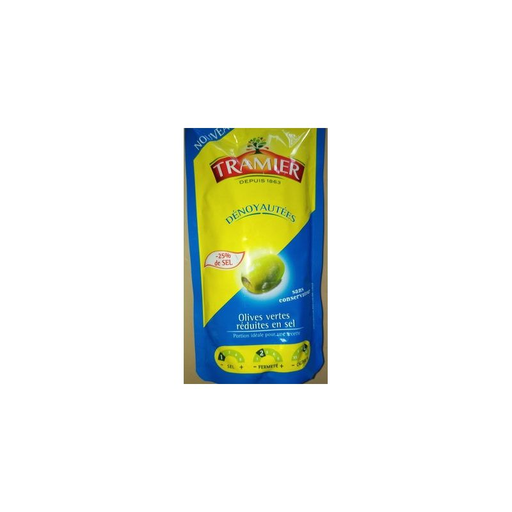[3017239004096] TRAMIER Olives Vertes 25% de Sel 90 g