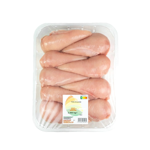 [5413458060185] 1ER PRIX White chicken fillets 2.5 kg