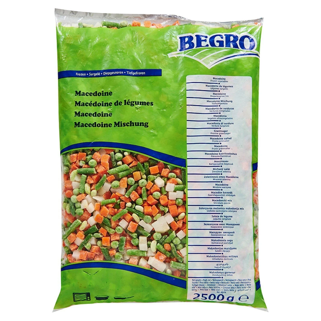 BEGRO Macédoine de légumes 2500 g