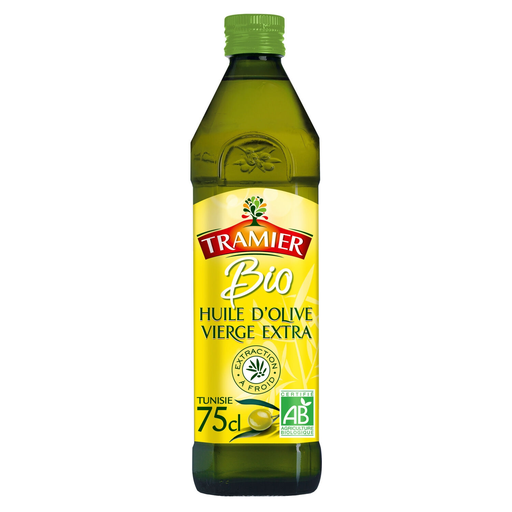 [3017239004645] TRAMIER Huile d'olive vierge Bio 75 cl