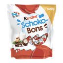 KINDER Schoko-Bons Bombons de chocolate recheados com leite e avelãs 500 g