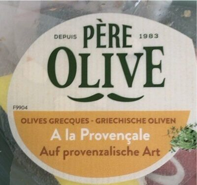 [5413588602064] PERE OLIVE Olives Provençales 400 g