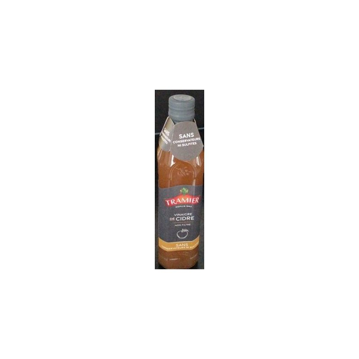 [3017239004881] TRAMIER Vinaigre de Cidre Non Filtré 50 cl
