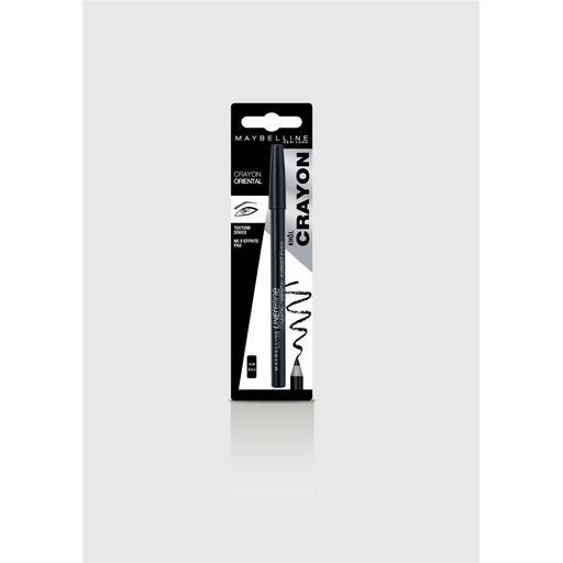 [3017563241808] MAYBELLINE Crayon oriental Noir Gemey le crayon