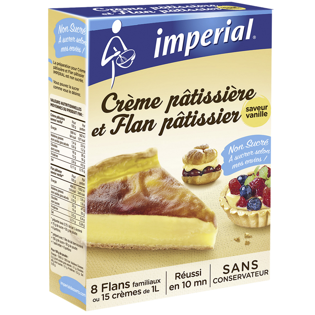 IMPERIAL Custard and Flan Mix Vanilla 800 g