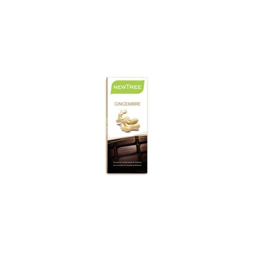 [5425008340913] NEWTREE Dark Chocolate Ginger Tablet 66% 80 g