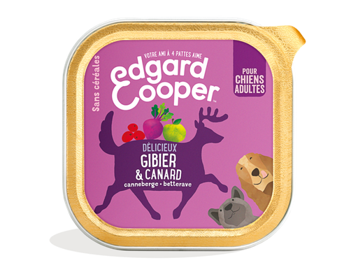 [5425039484075] EDGARD COOPER Bandeja cão sem cereais pato 100g