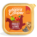 EDGAR & COOPER Pâtée sans céréales poulet & dinde 300 g