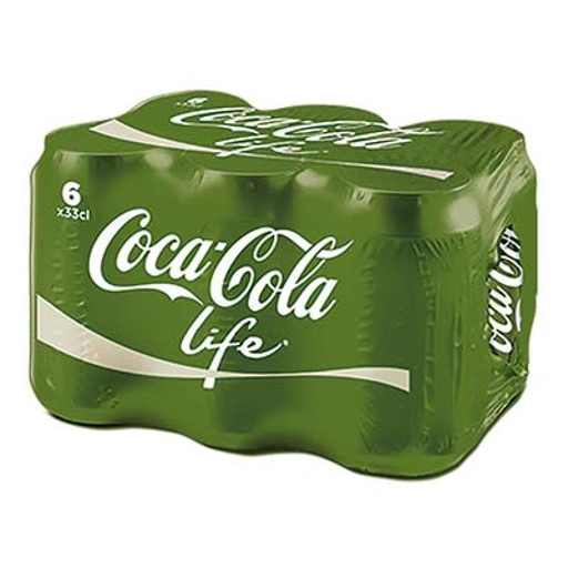 [5449000056276] COCA-COLA Life Drink 6 x 33 cl