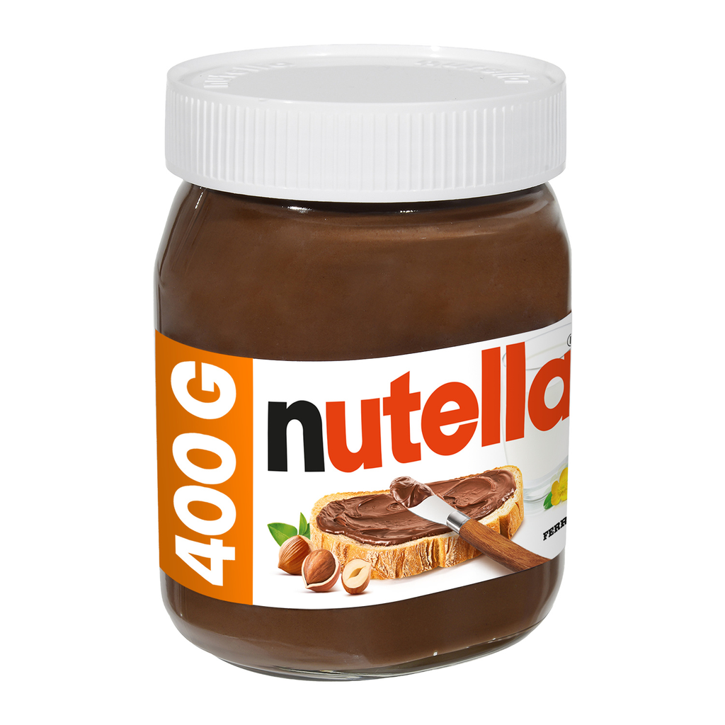 NUTELLA Pâte à tartiner aux noisettes et au cacao 400 g