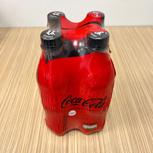 [5449000137517] COCA-COLA Carbonated soft drink with vegetable extracts sugar-free 4 x 50 cl