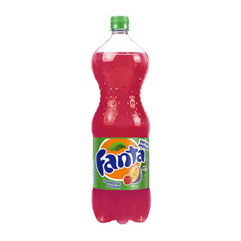 FANTA Bebida Gaseosa Frambuesa Pasión 1,5L