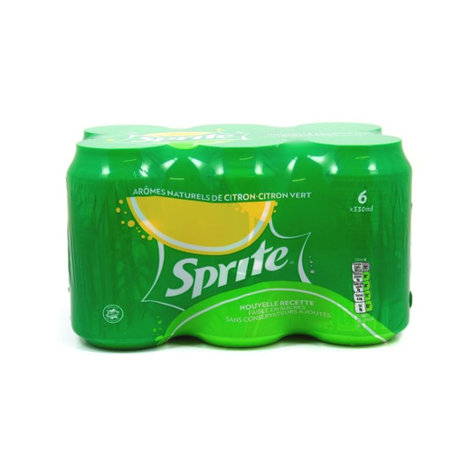 [5449000205599] SPRITE Lemon-Lime Soda Cans 6 x 330 ml