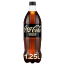 COCA-COLA Carbonated soft drink with plant extracts sugar-free caffeine-free 1.25 L
