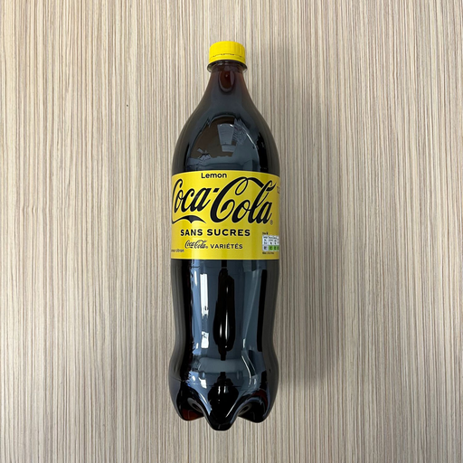 [5449000227195] COCA-COLA Carbonated soft drink with plant extracts sugar-free lemon flavor 1.25 L