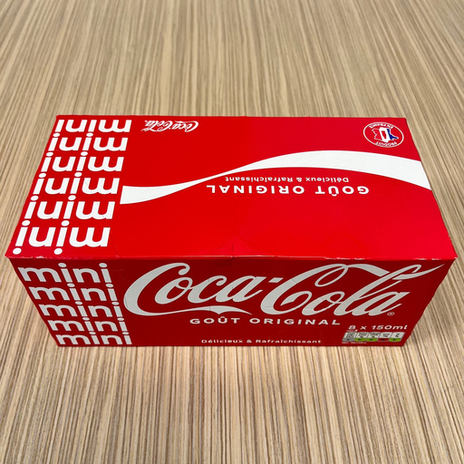 [5449000239761] COCA-COLA Carbonated soft drink with plant extracts original frigopack 8 x 15 cl
